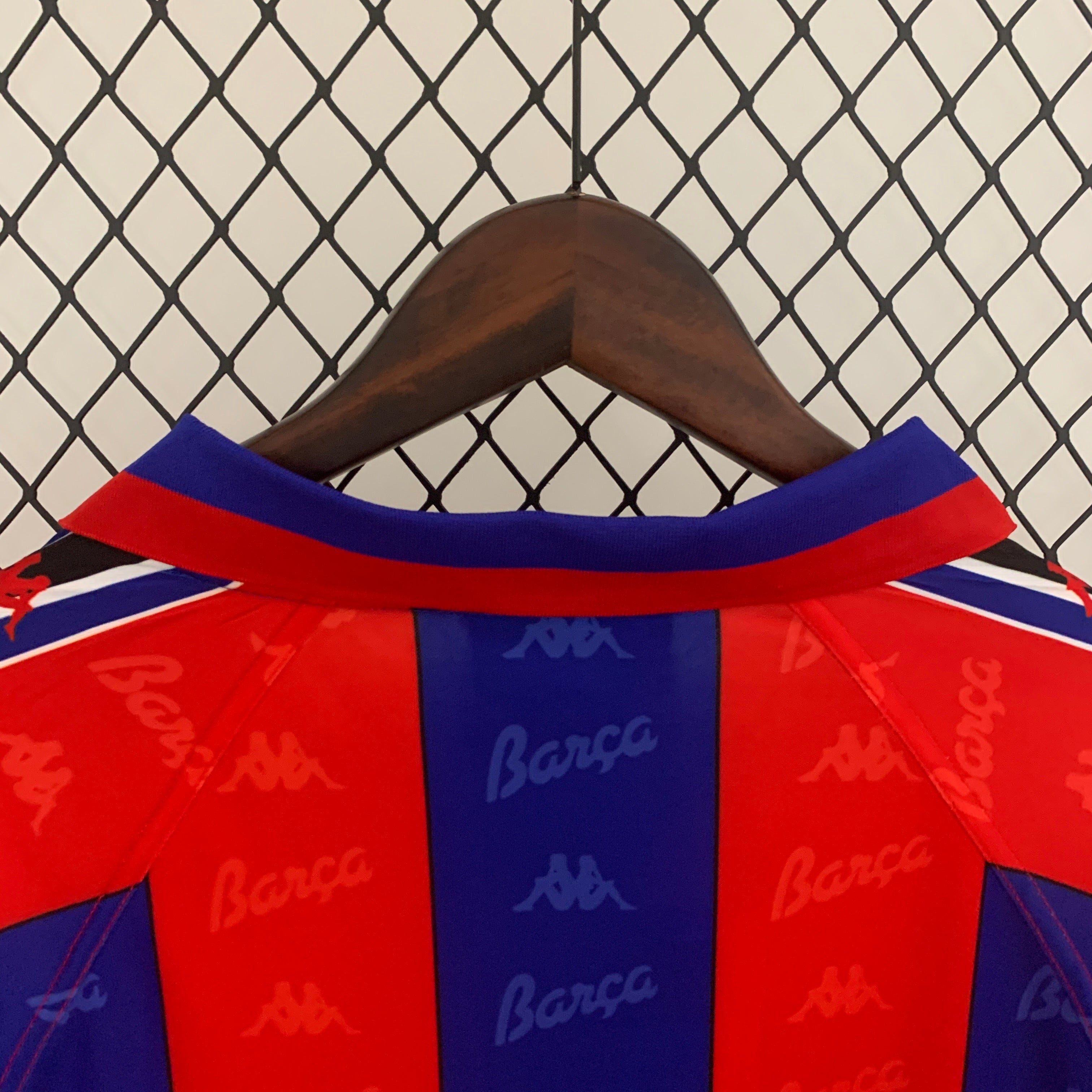 1996/1997 Barcelona Thuis Lange Mouwen Shirt