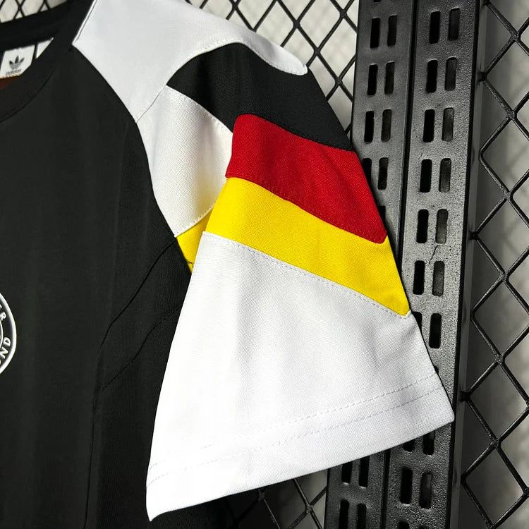 Maglia da allenamento retrò Euro Germania 2024 - Nero