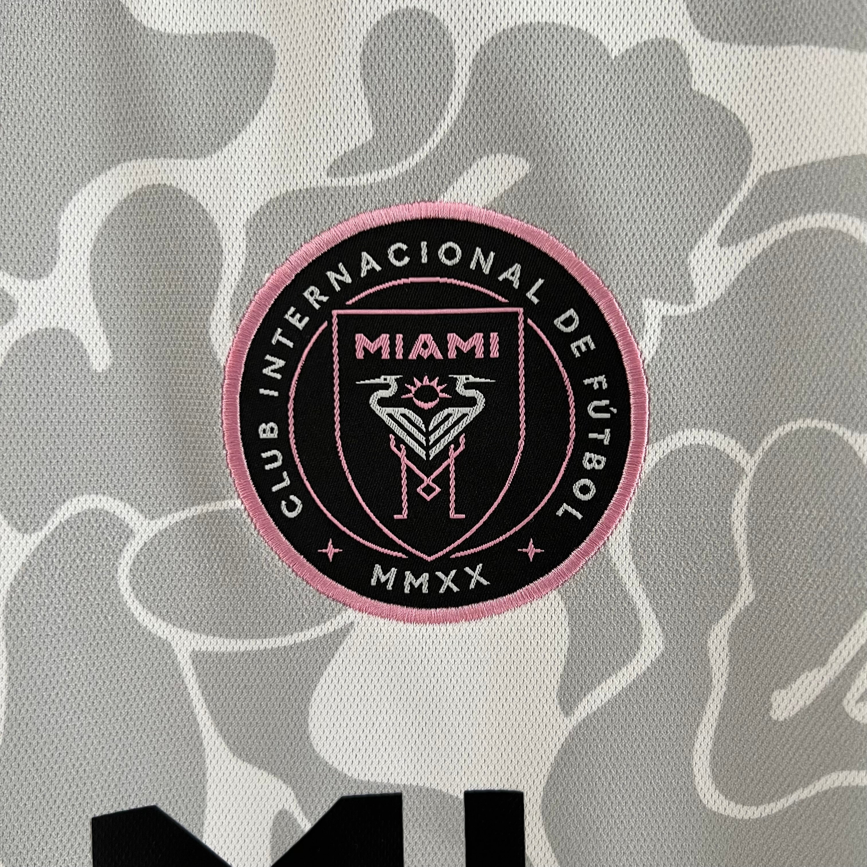 Maglietta Inter Miami 2023 x A Bathing Ape Terza