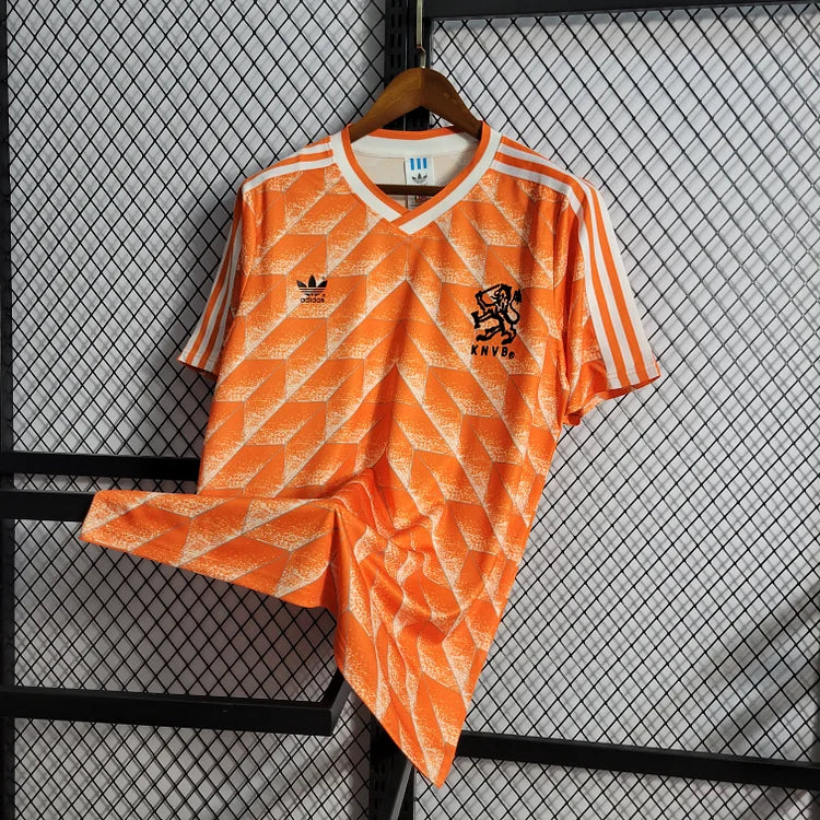 1988 Netherlands Euro Retro Jersey - Home