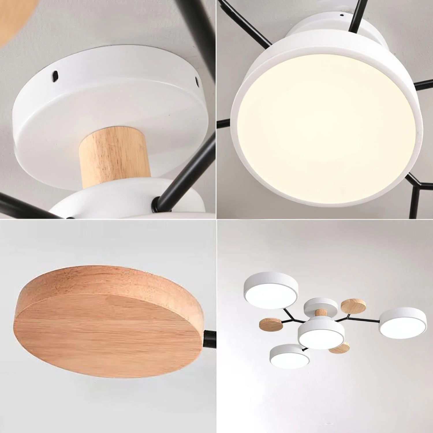 Lampada da soffitto moderna LED a plafone lampadario