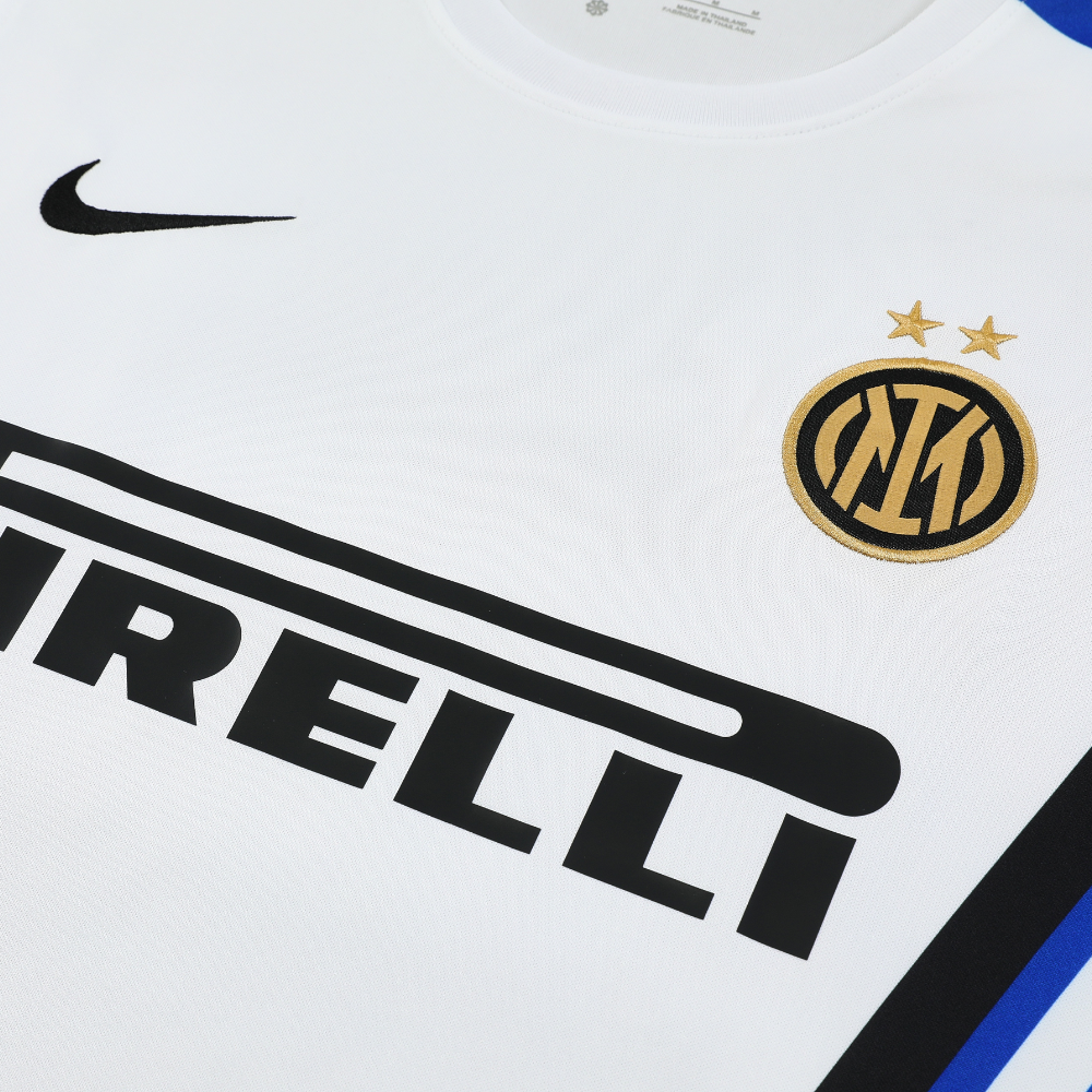 25/26 Inter Milan Wit Old-School Vest Zomer Set