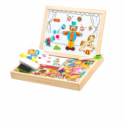 Artmagnet Board – Montessori Wooden Magnetic Drawing Board For Kids – Creativity & Learning
