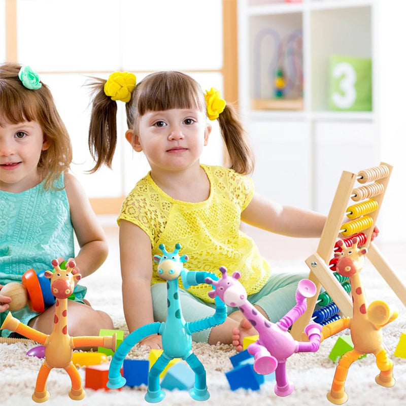 Flexigiraffe – Giocattolo Flessibile da Allungare e Piegare per Bambini – Abilità Motorie e Gioco Creativo