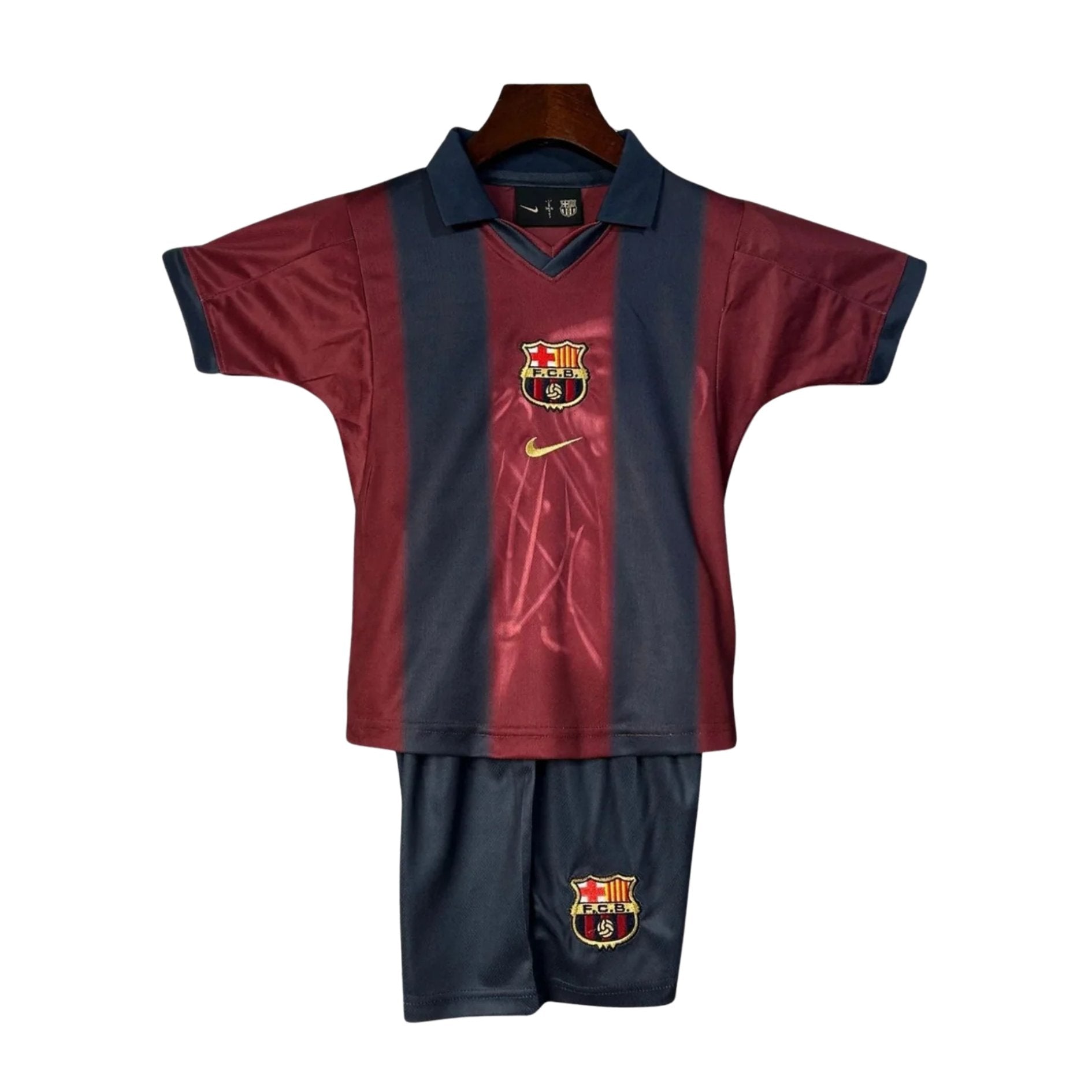 Maillot rétro pour enfant FC Barcelone x Travis Scott