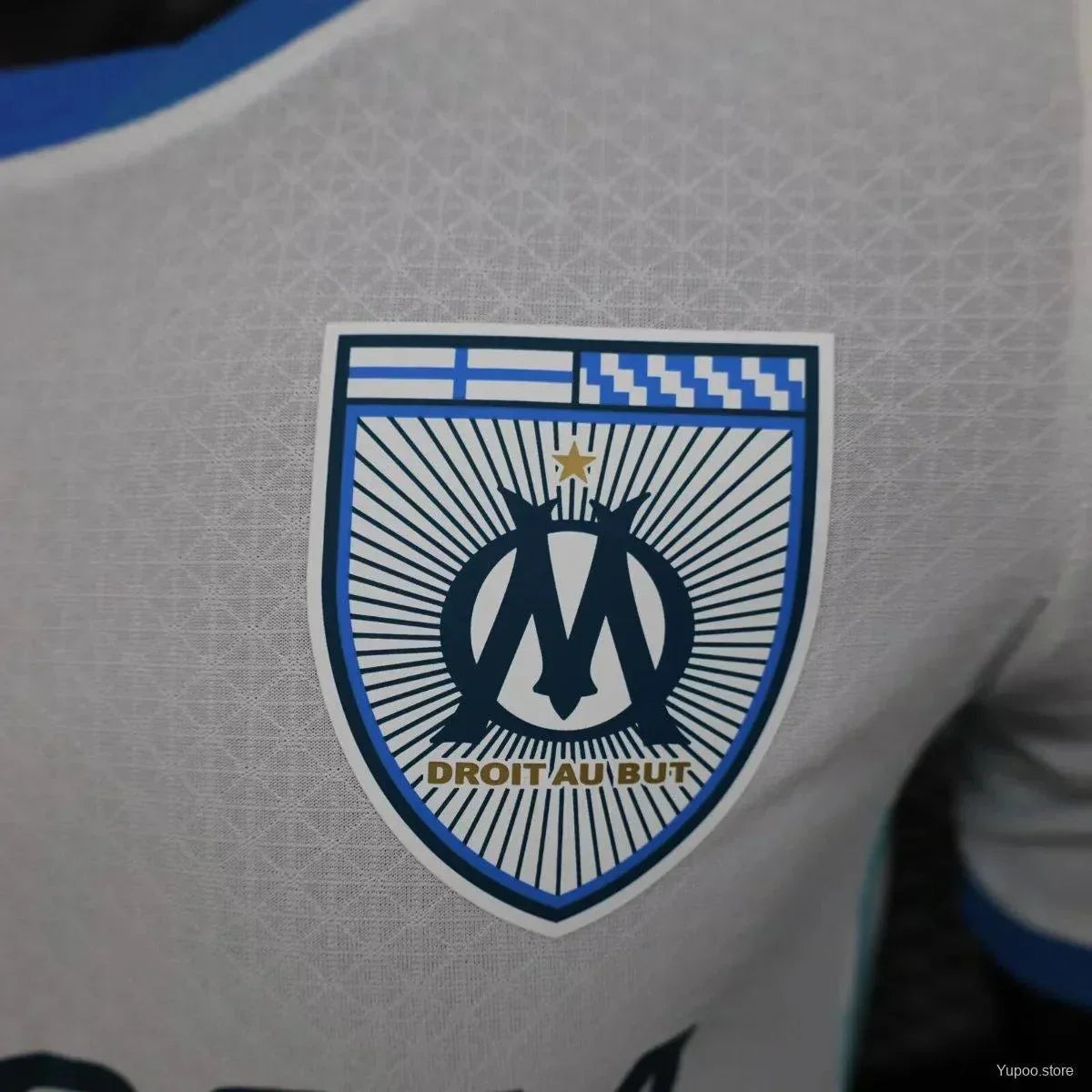 2024/25 Olympique de Marseille Shirt - Thuis Spelerversie