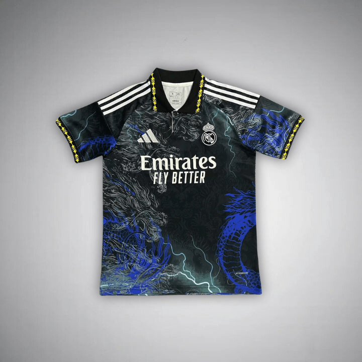 2025 Real Madrid Shirt - Blauwe Portal Editie