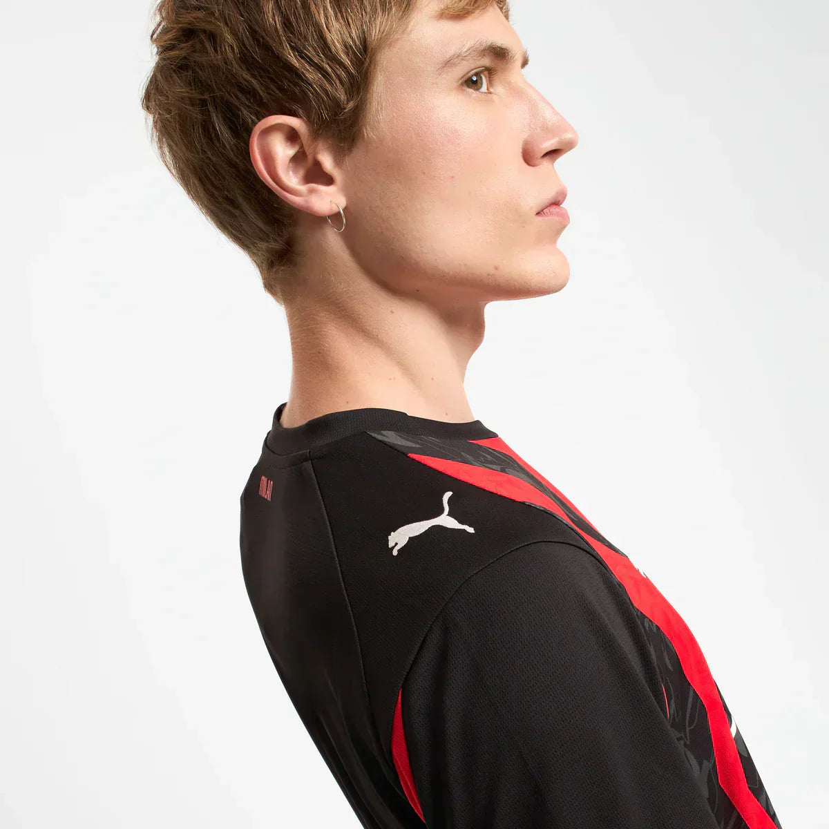 25/26 AC Milan Shirt - Thuis - Lange Mouw