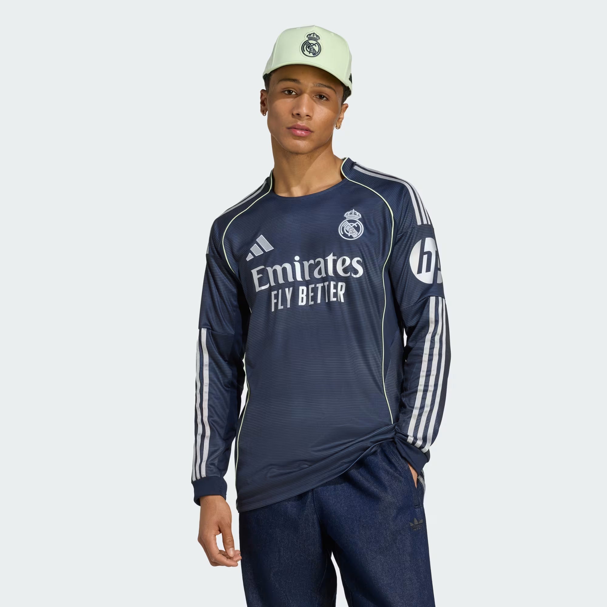 Maillot Real Madrid 2025/26 - Extérieur - Manches longues