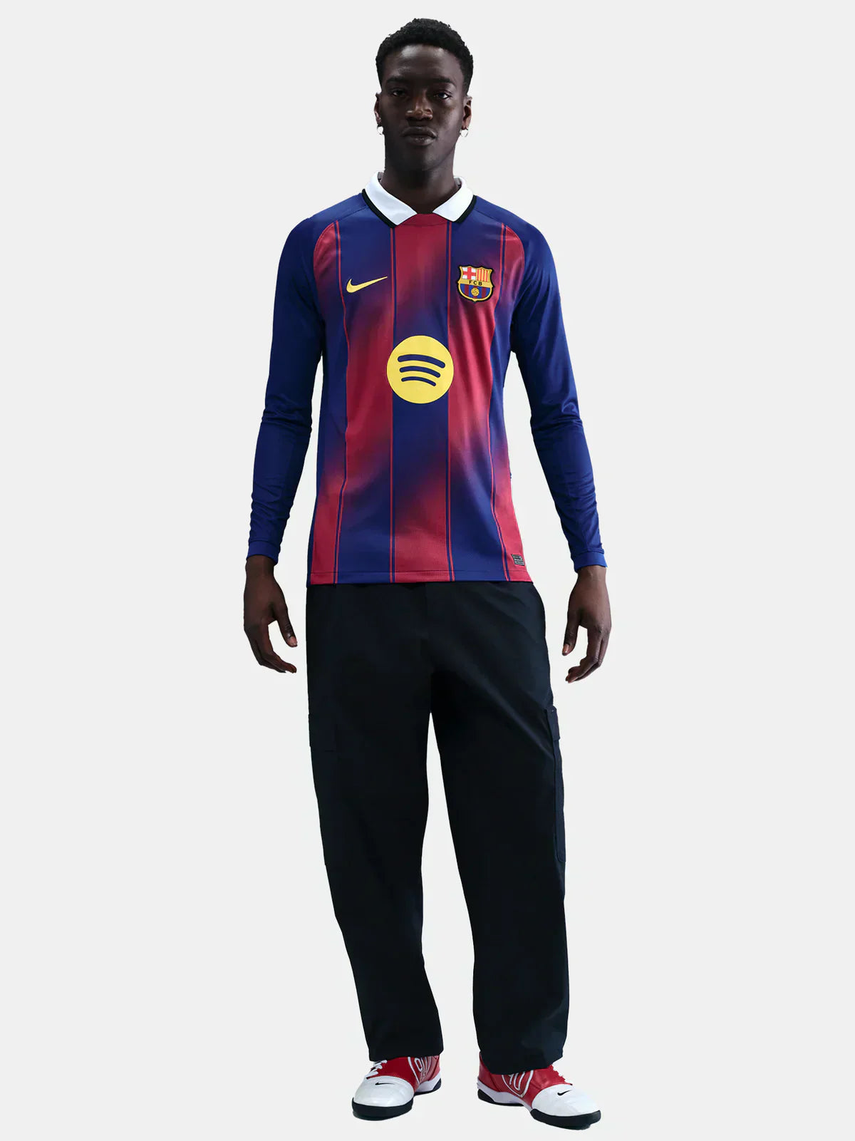 2025/26 FC Barcelona Shirt - Thuis - Lange Mouw