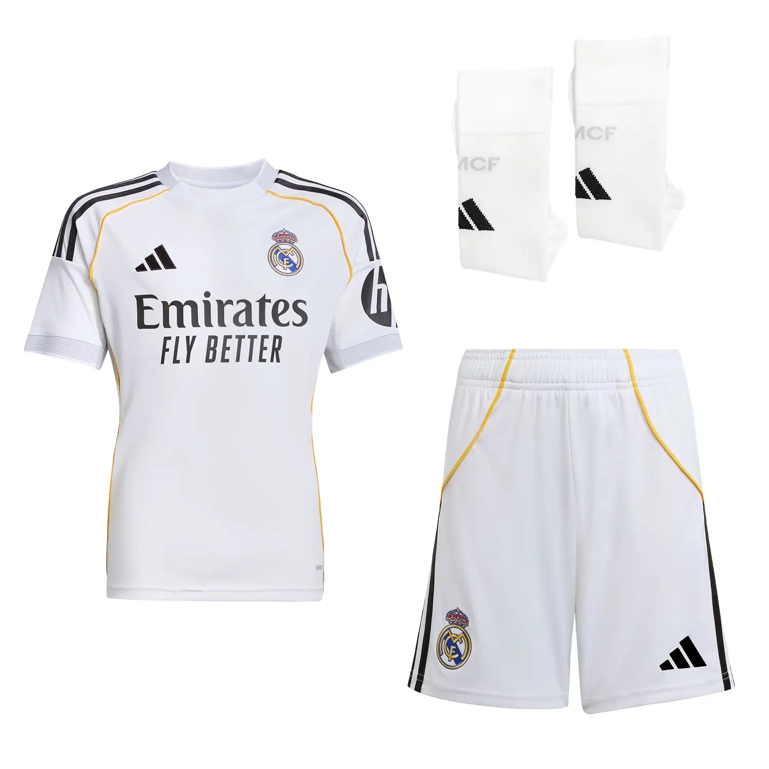 25/26 Real Madrid Kindershirt - Thuis