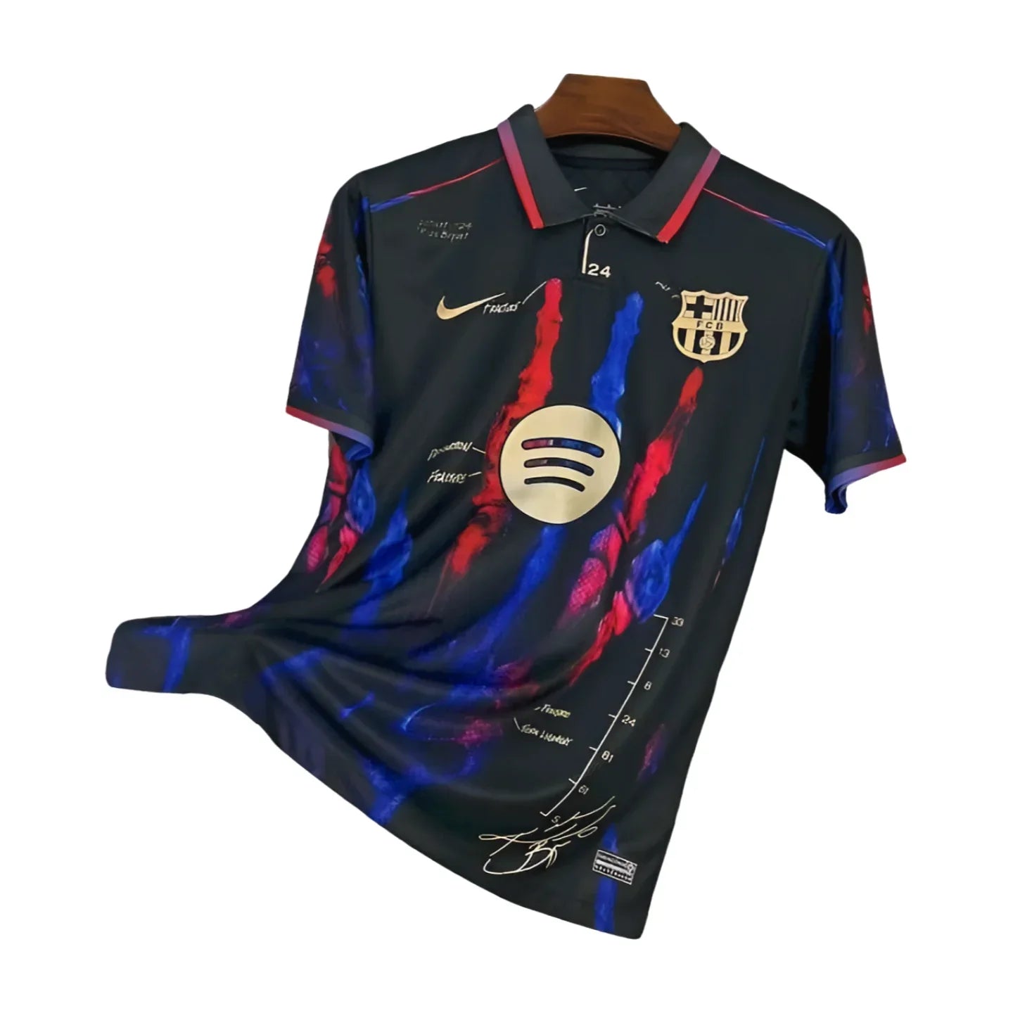 Maillot spécial Barcelone x Patient #24 Kobe Bryant 2025-2026