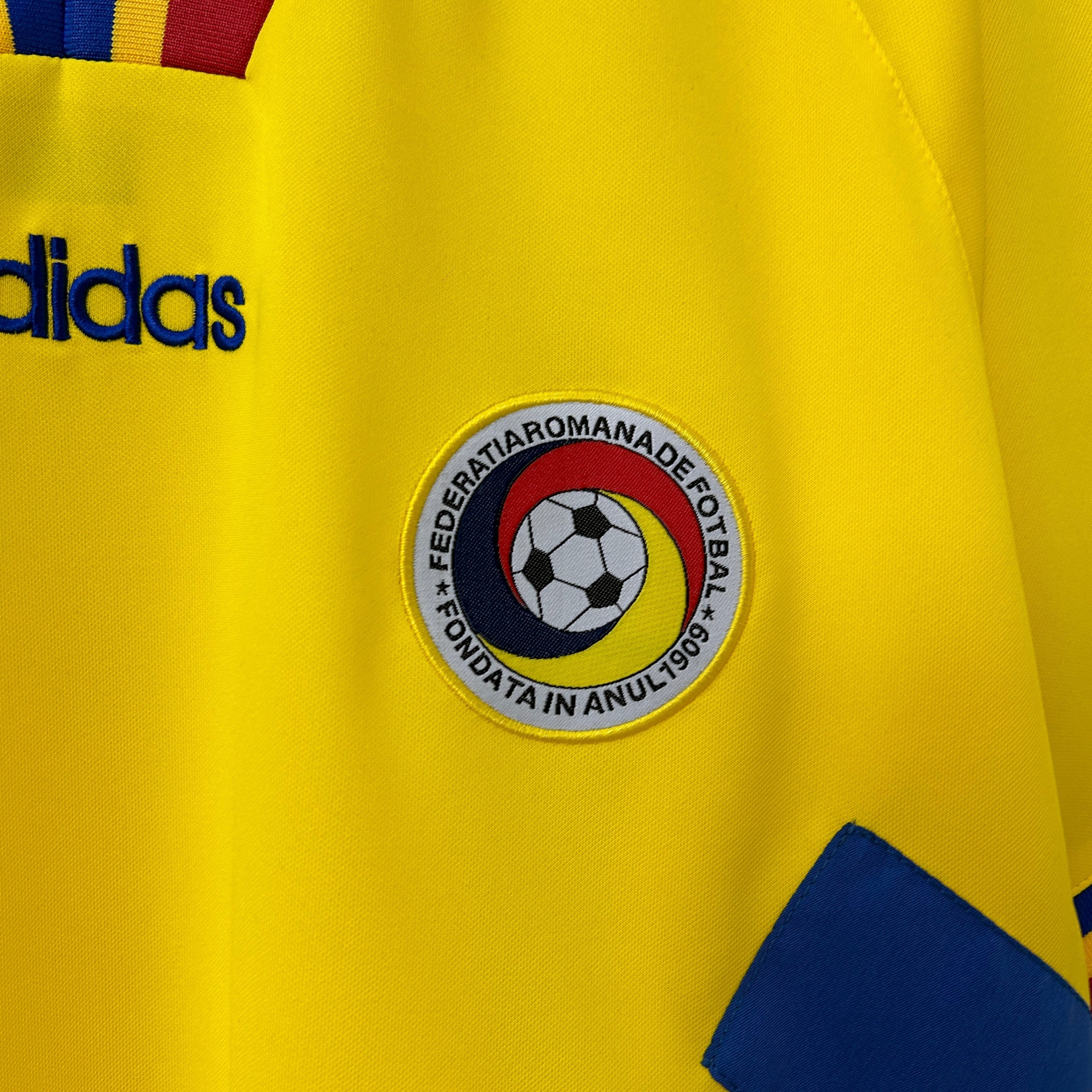 1994 Romania World Cup Home Jersey