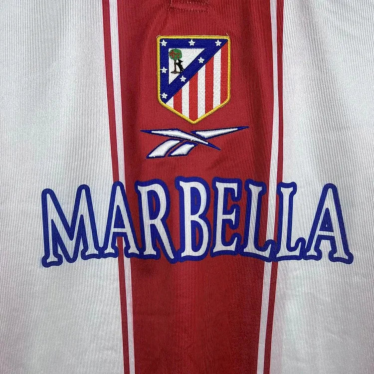 1999-2000 Athletico Madrid Retro Home Shirt