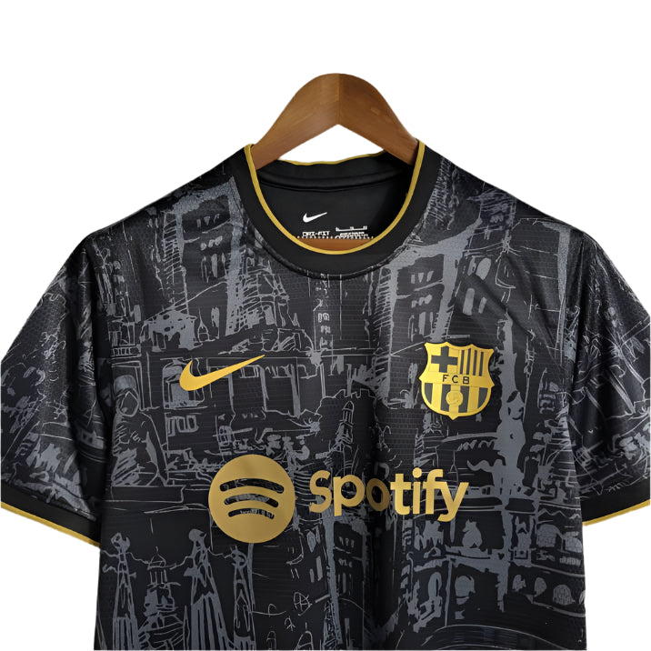 24/25 FC Barcelona Shirt - Cityscape Symphony Editie