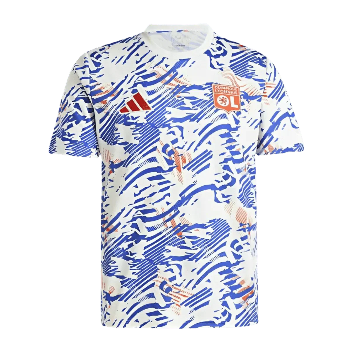 2024/25 Olympique Lyonnais Pre-Match Shirt - Abstract