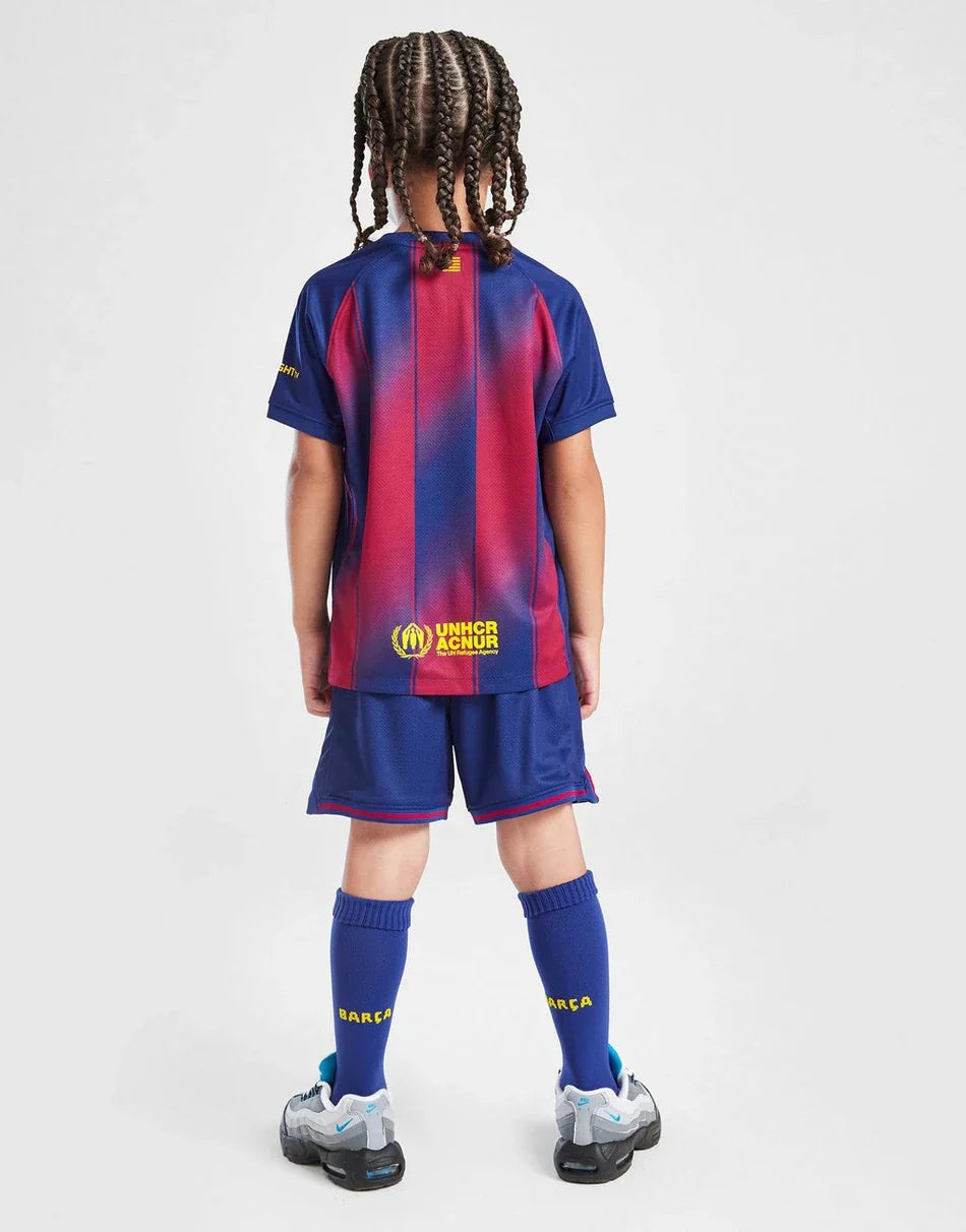 25/26 FC Barcelona Kids Jersey - Home