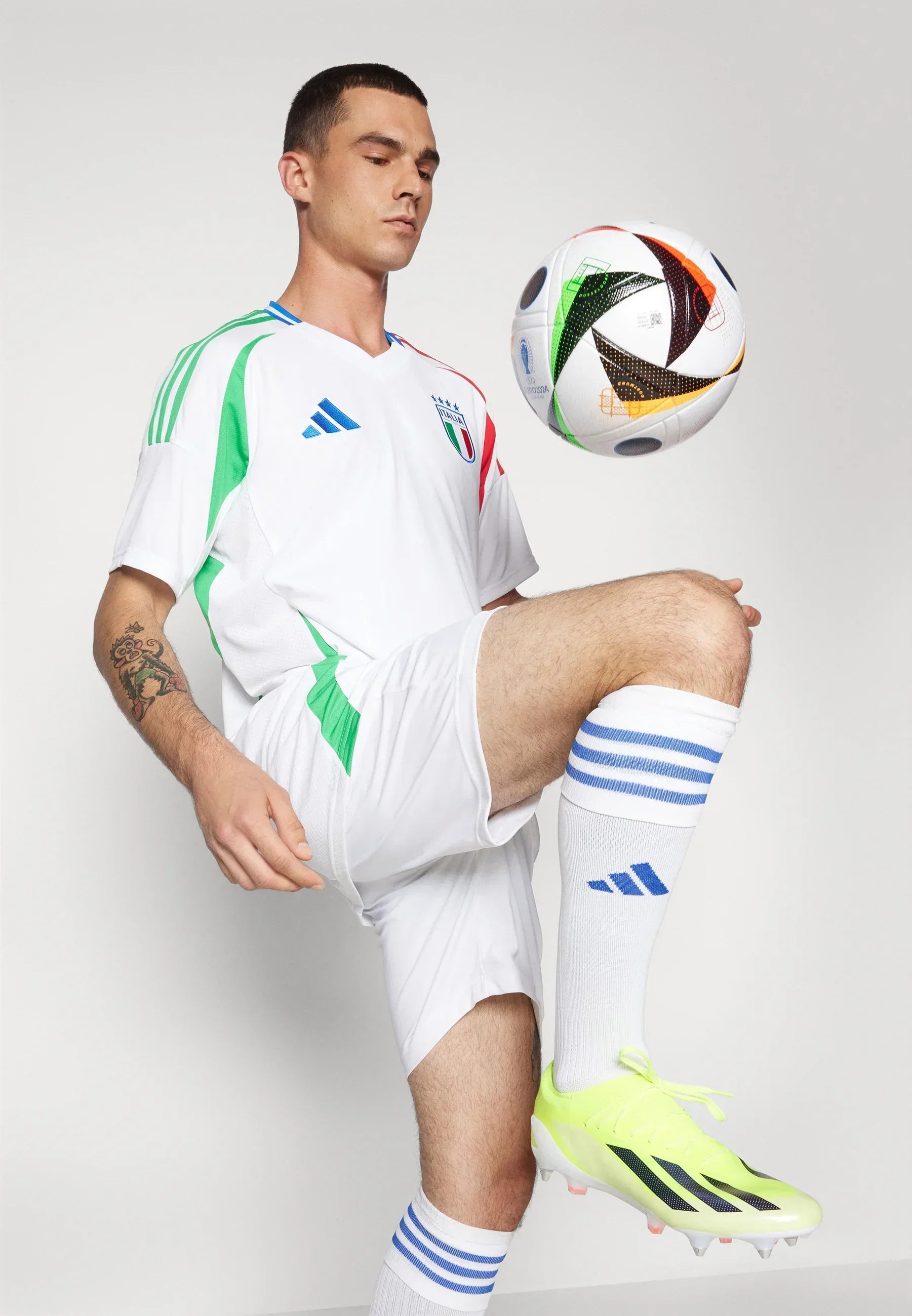 24/25 Italië Shirt - Uitwedstrijd