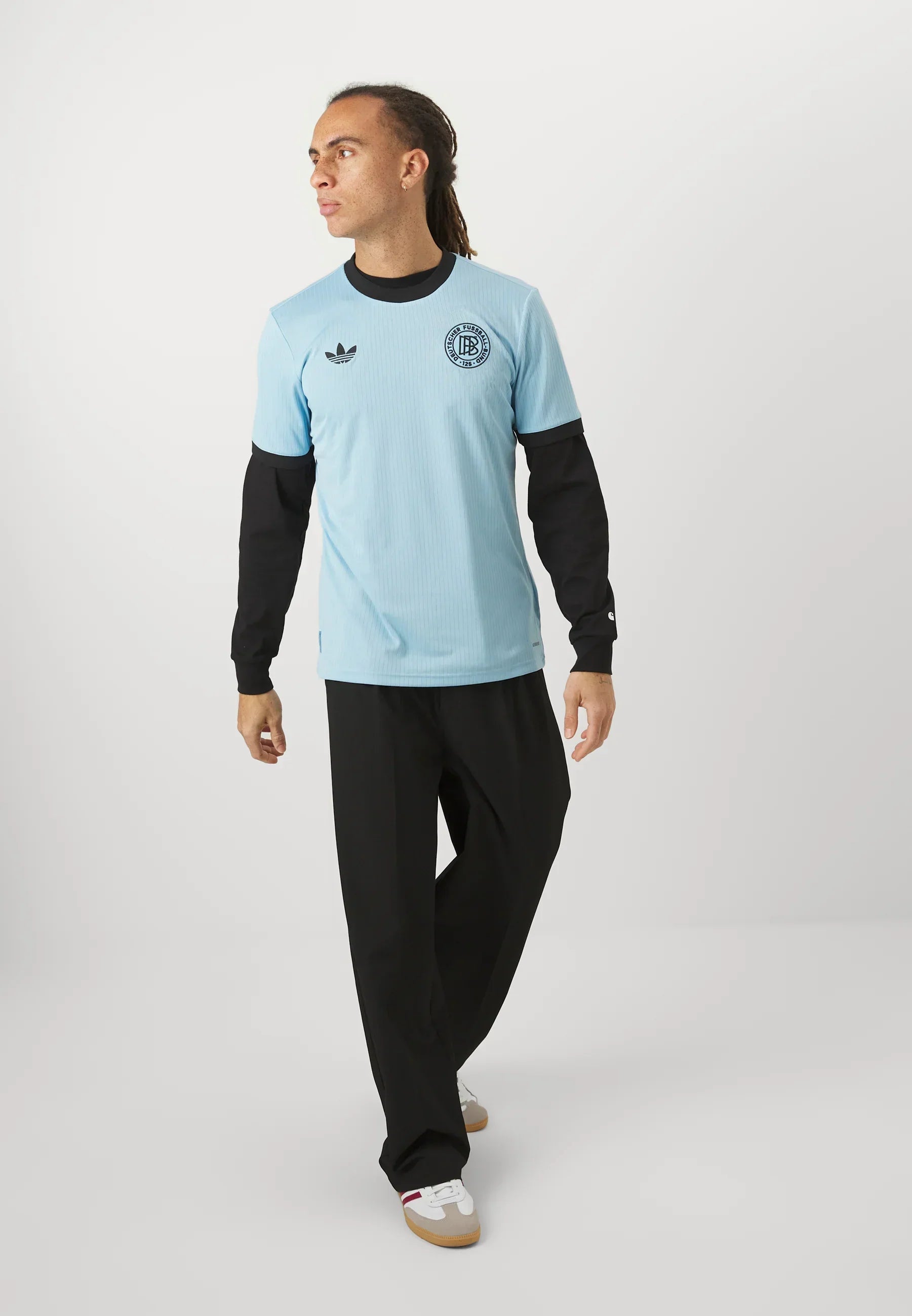 Duitsland 125e Jubileum Speciale Jersey - Blauwe Versie