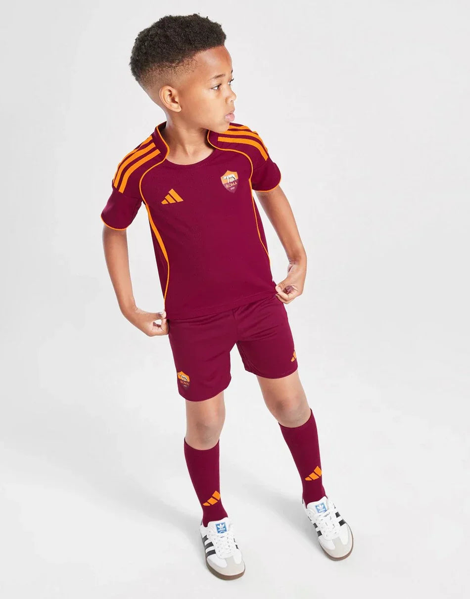 25/26 AS Roma Kindershirt - Thuis