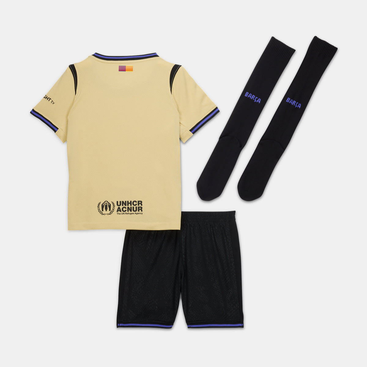 2025/26 FC Barcelona Kindershirt - Uitwedstrijd