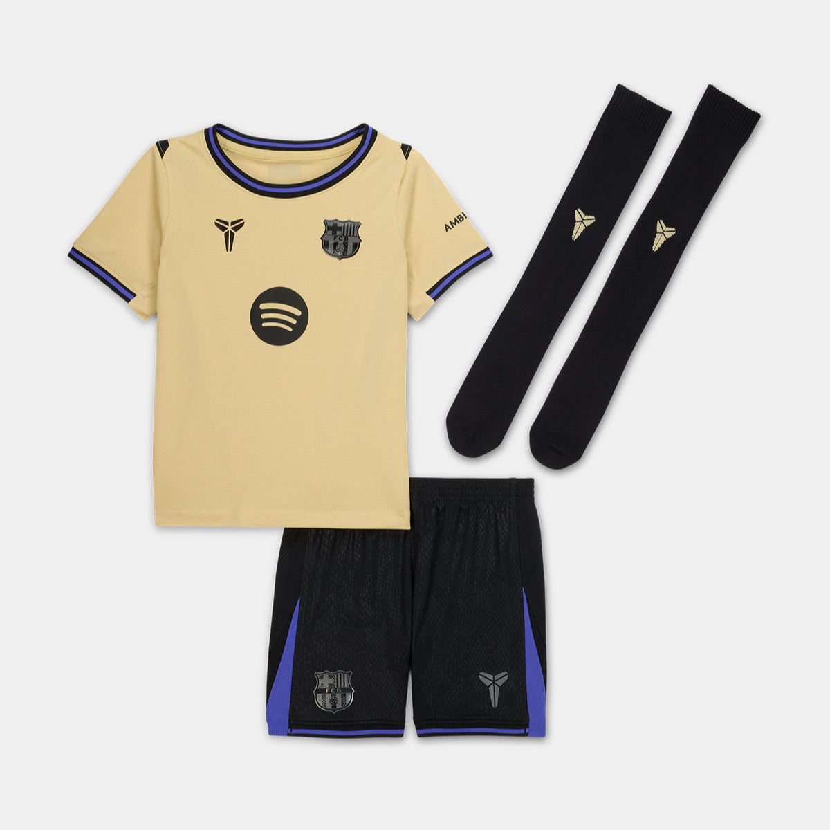 2025/26 FC Barcelona Kindershirt - Uitwedstrijd