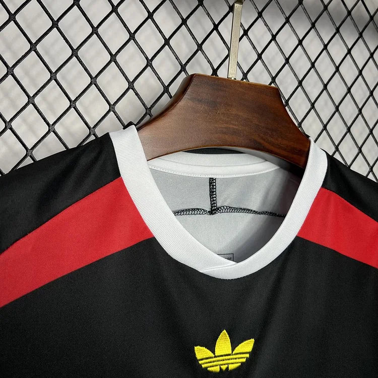 2024 Duitsland Euro Retro Special Shirt - Zwart