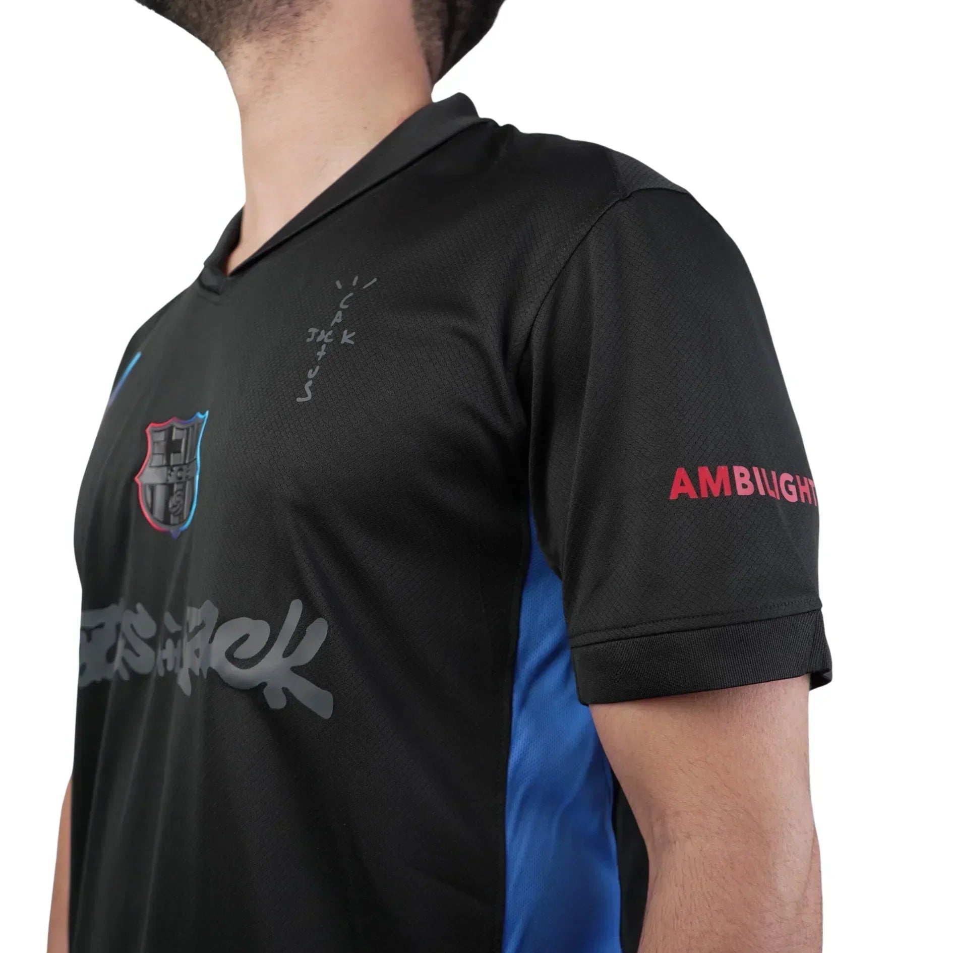 Maillot FC Barcelone x Travis Scott 2025 - El Clasico extérieur