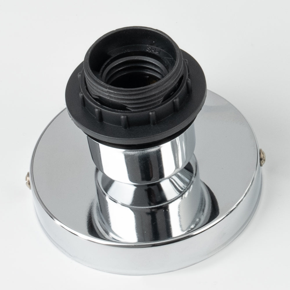 Lampada da soffitto a incasso nera minimalista per corridoi e spazi piccoli