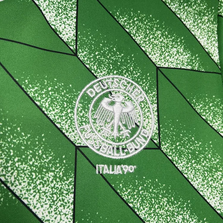 Maglia retrò Germania Coppa del Mondo 1990 - Trasferta - Verde