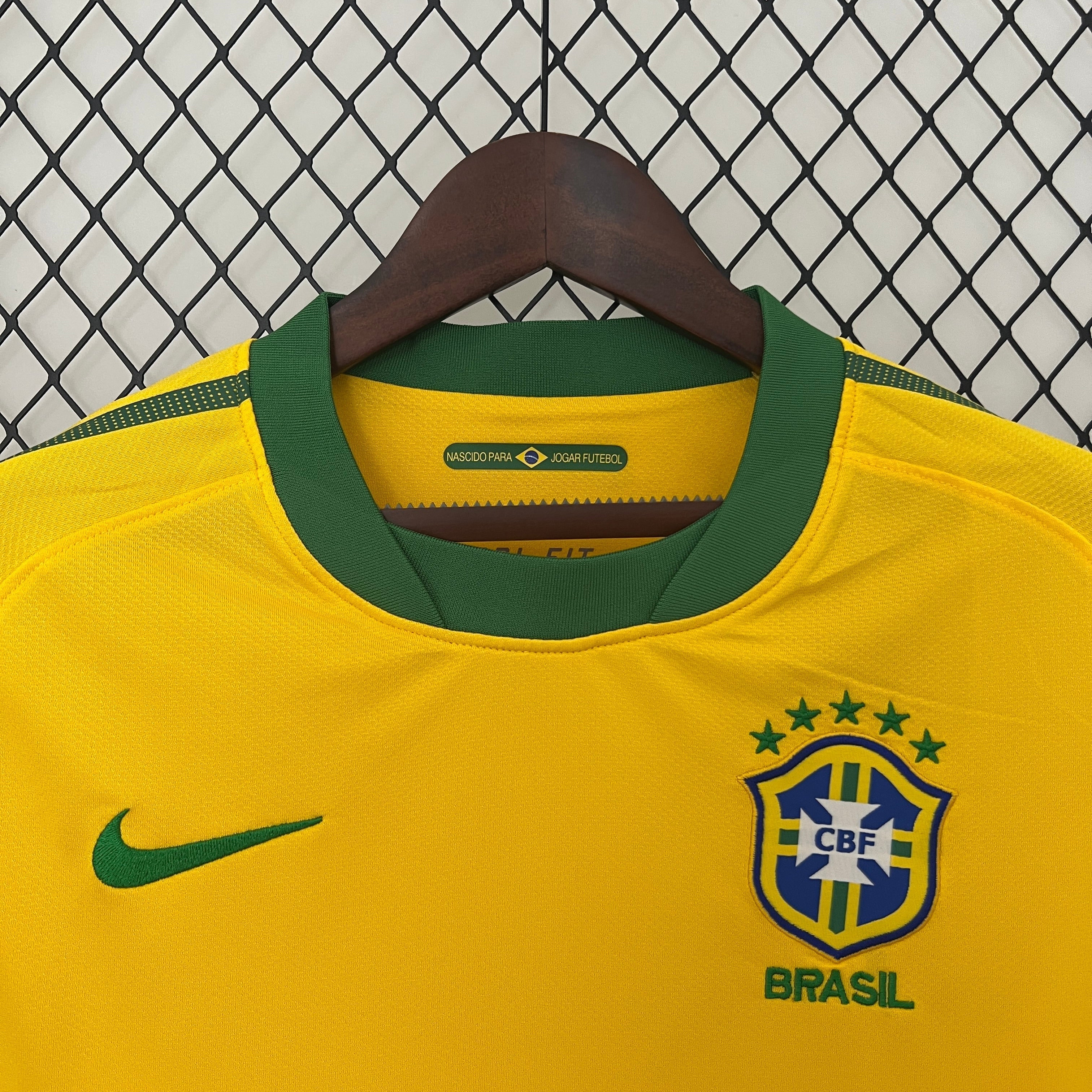 2010 Brazilië Thuisshirt