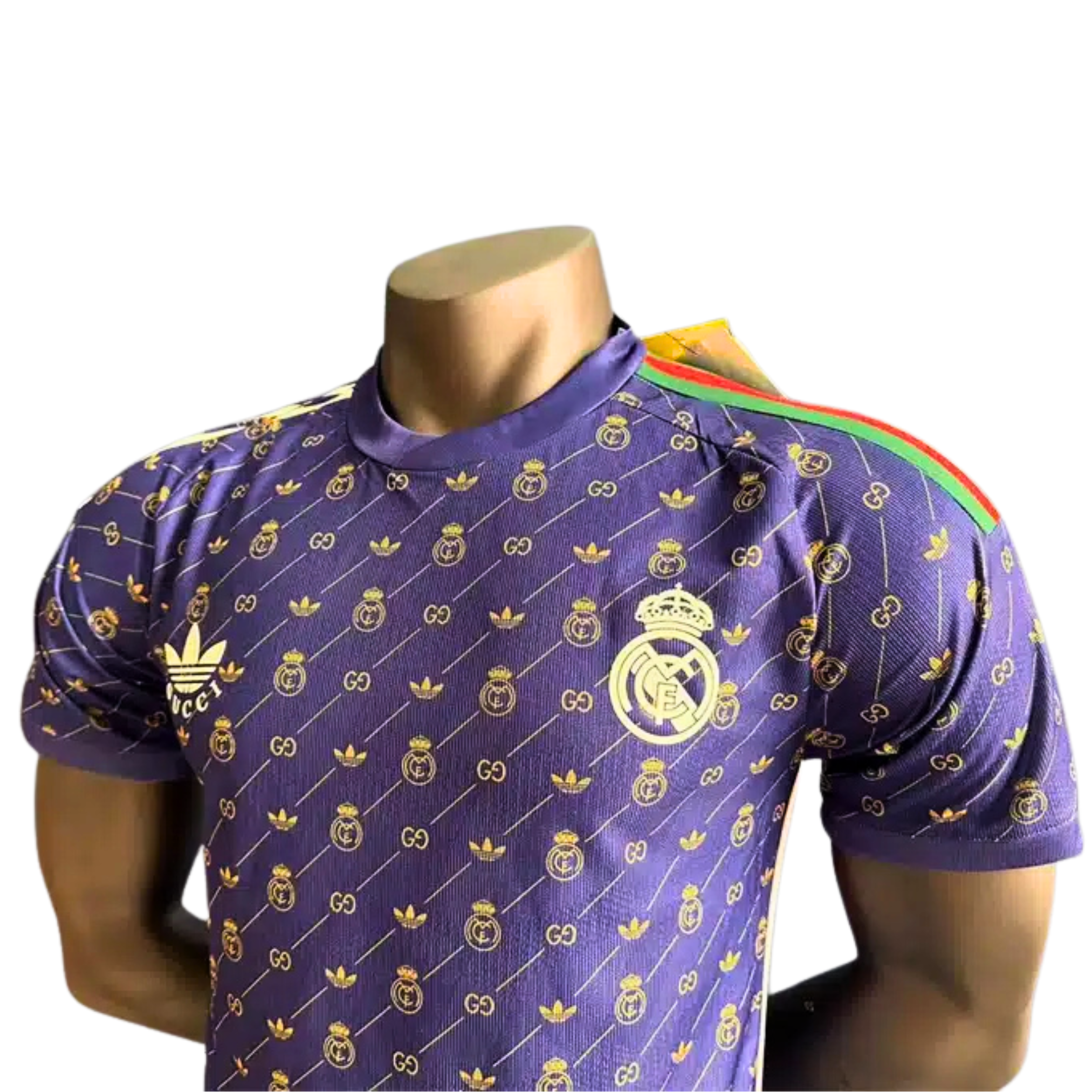 24/25 Real Madrid Shirt - Paarse Gucci Editie
