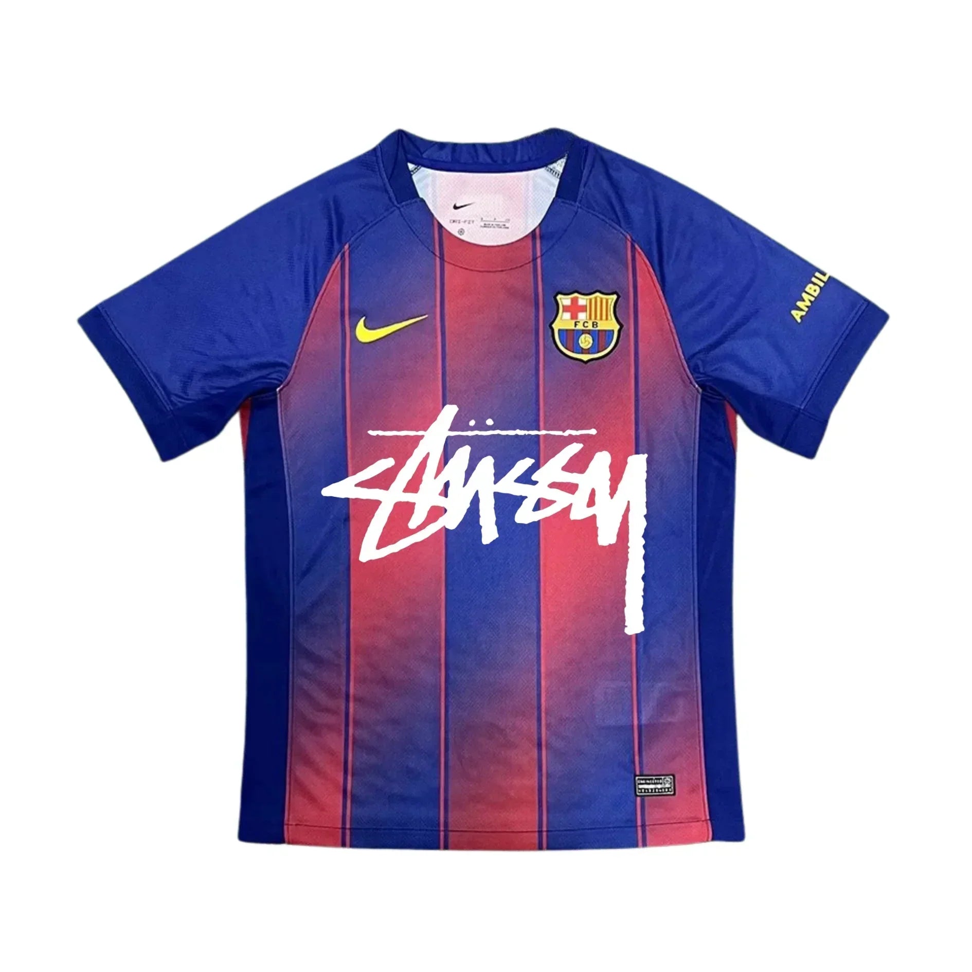 Maillot domicile FC Barcelone x Stussy édition limitée 2026
