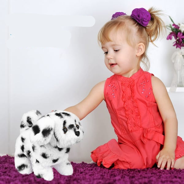 Toypup – Cane di Peluche Interattivo per Bambini – Movimenti Realistici e Risposta al Tocco