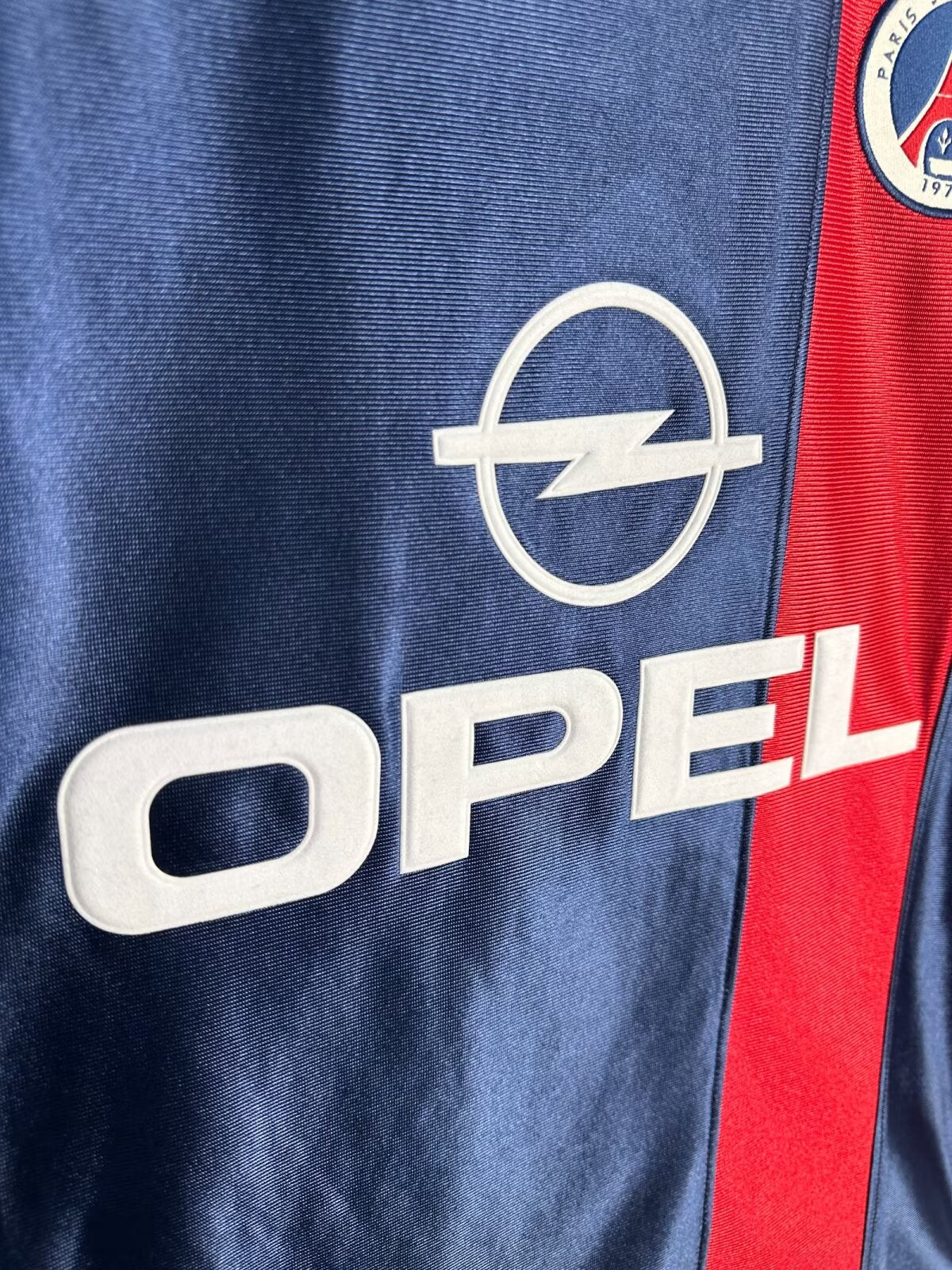 PSG Paris Saint Germain 2001-2002 Home Long Sleeve Shirt