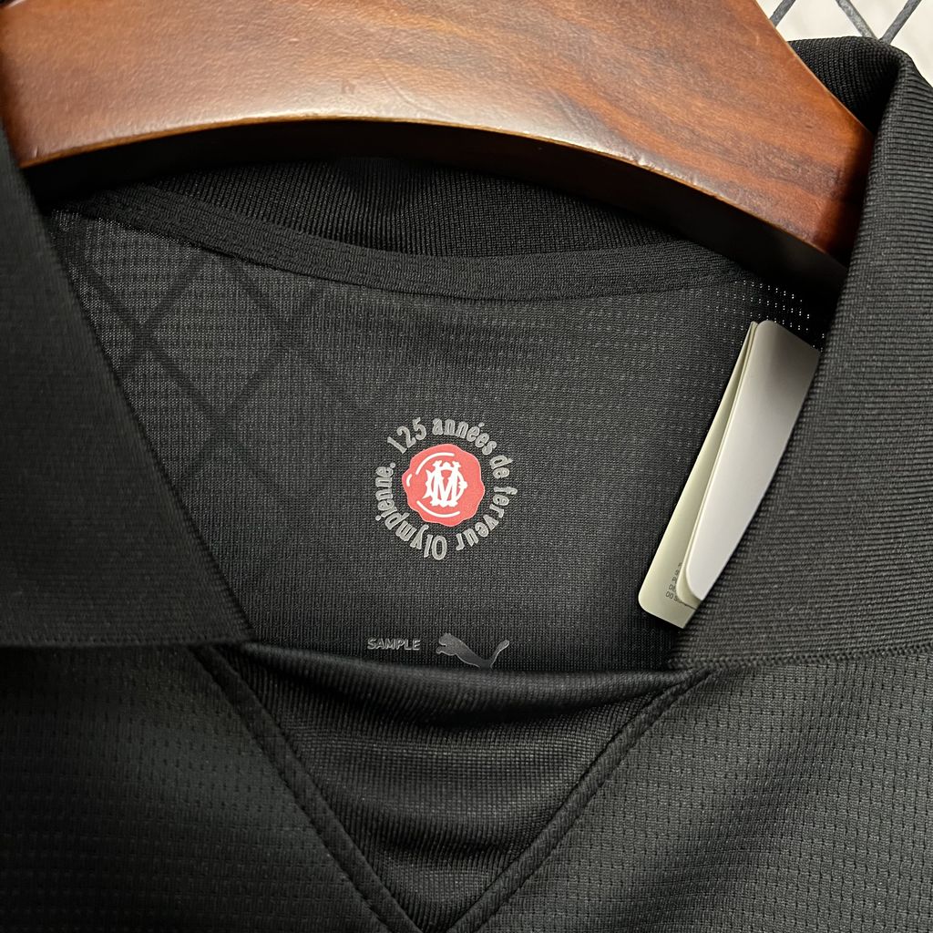 Olympique de Marseille 2024-2025 125e Jubileum Zwart Shirt