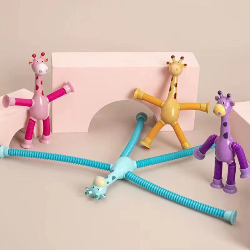 Flexigiraffe – Giocattolo Flessibile da Allungare e Piegare per Bambini – Abilità Motorie e Gioco Creativo