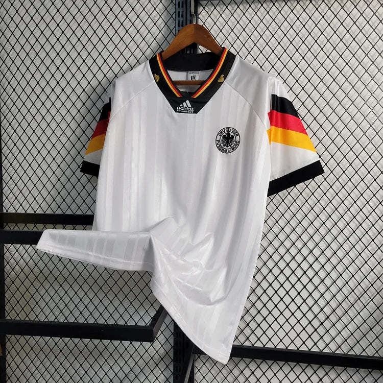 1992-1994 Germany Retro Home Shirt - White