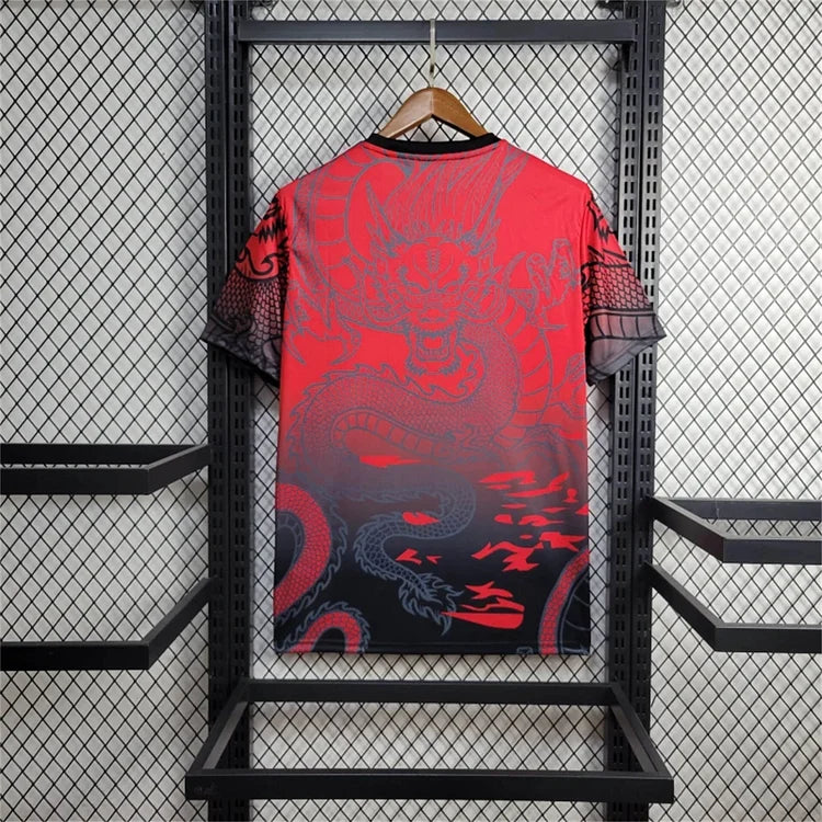 2024-2025 Real Madrid Draak Speciale Editie Shirt - Rood