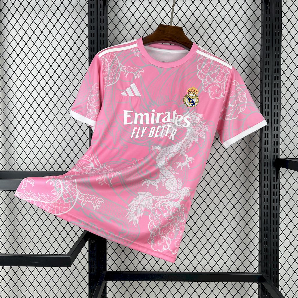 Maillot Édition Spéciale Dragon Rose Real Madrid 2025-2026