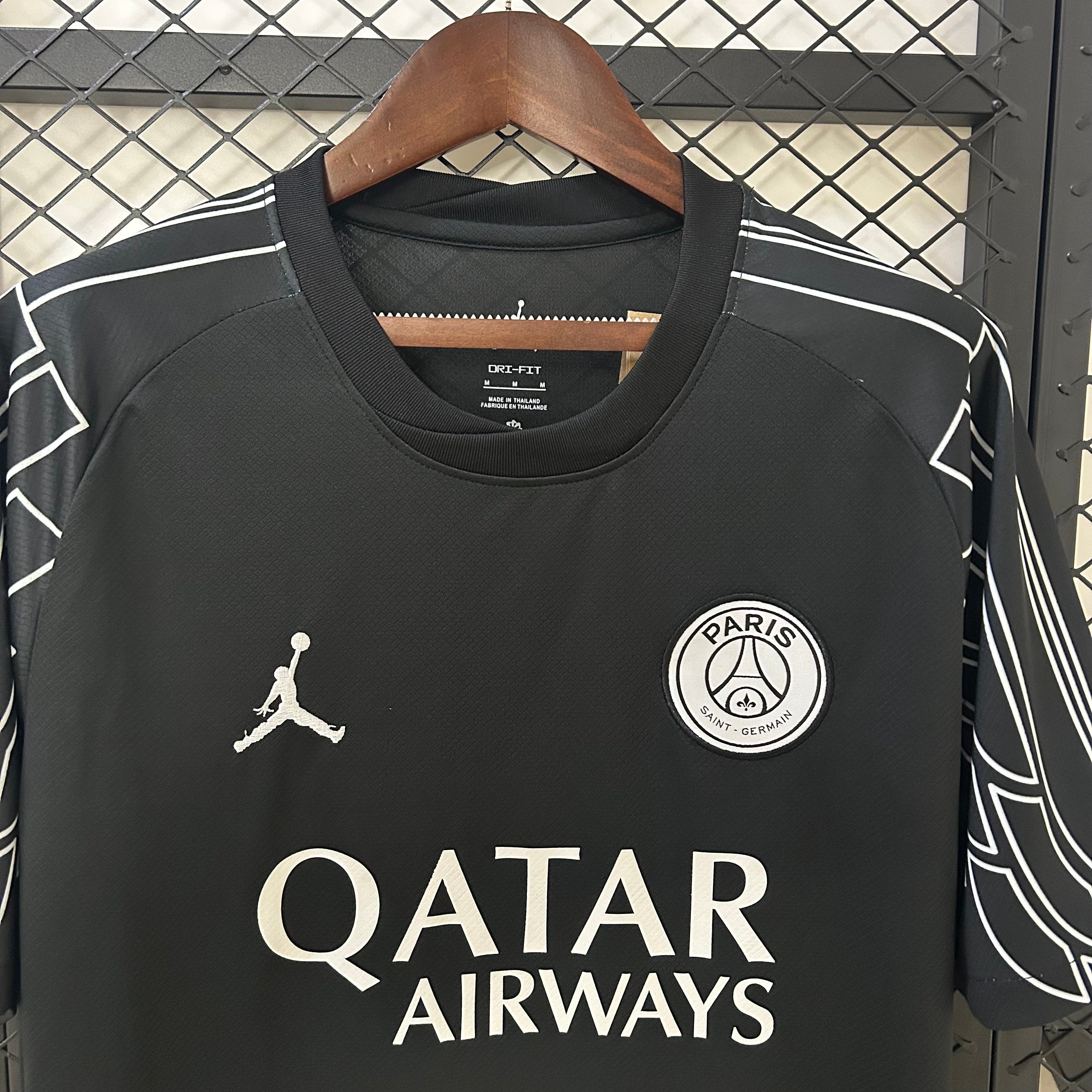 Camiseta negra del PSG París Saint Germain 2025-2026
