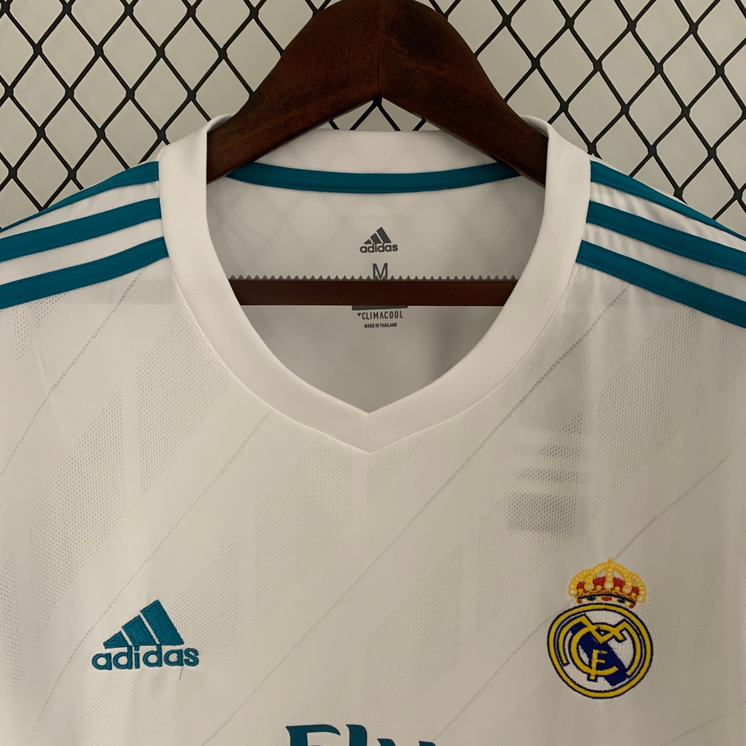 2017/2018 Real Madrid Home Long Sleeve Jersey
