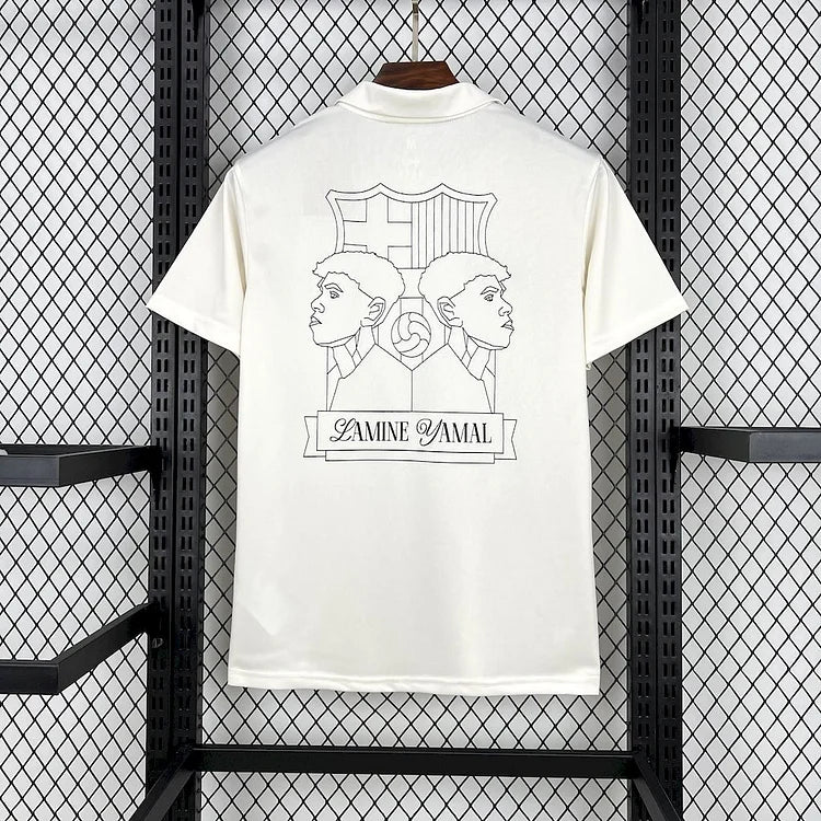 2024-2025 Barcelona "Lamine Yamal 304" Special Shirt