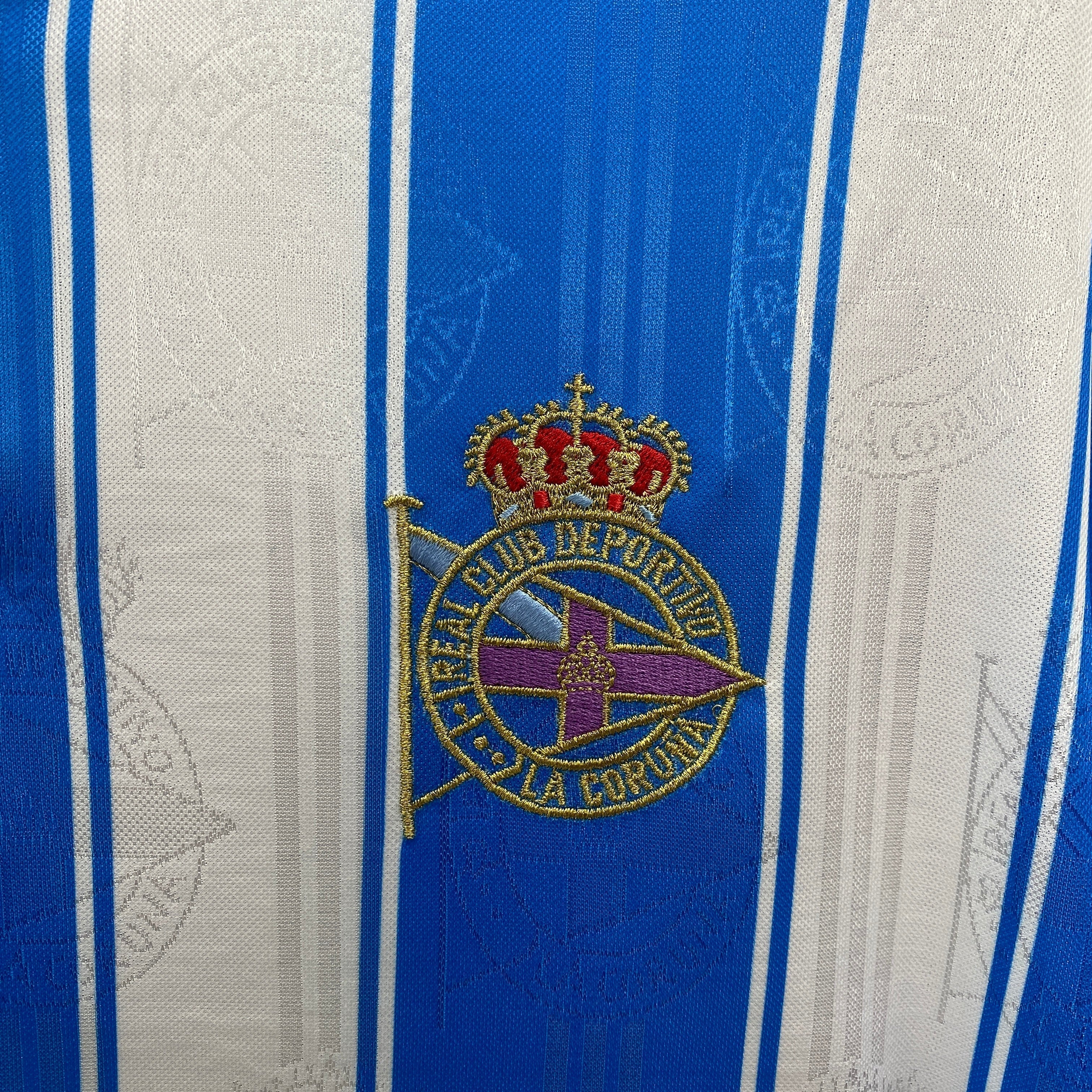 1997/1998 Deportivo La Coruna thuisshirt