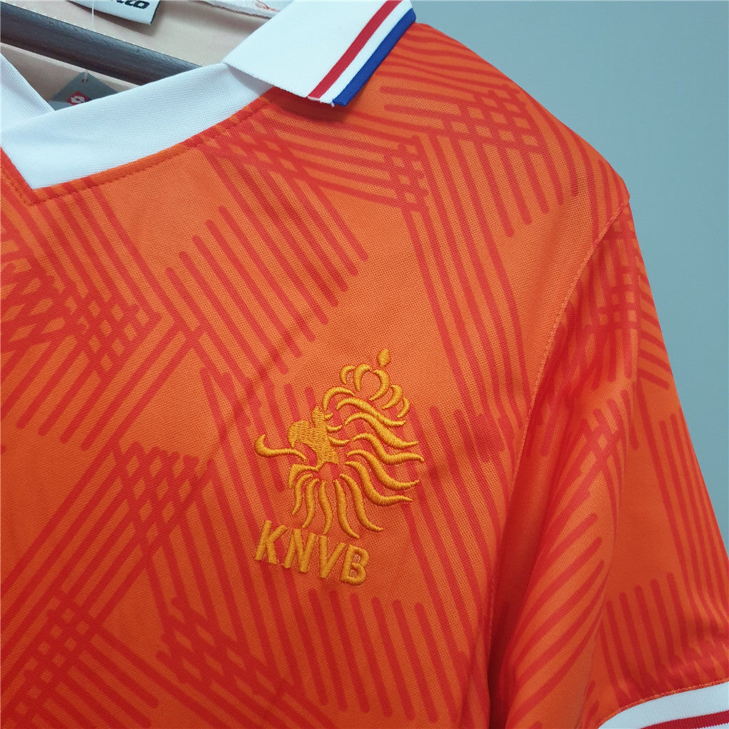 1991 Netherlands Retro Jersey - Home