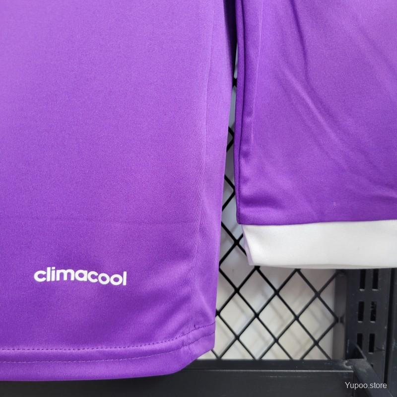 Maglia Retro Away a Maniche Lunghe Real Madrid 2016-2017