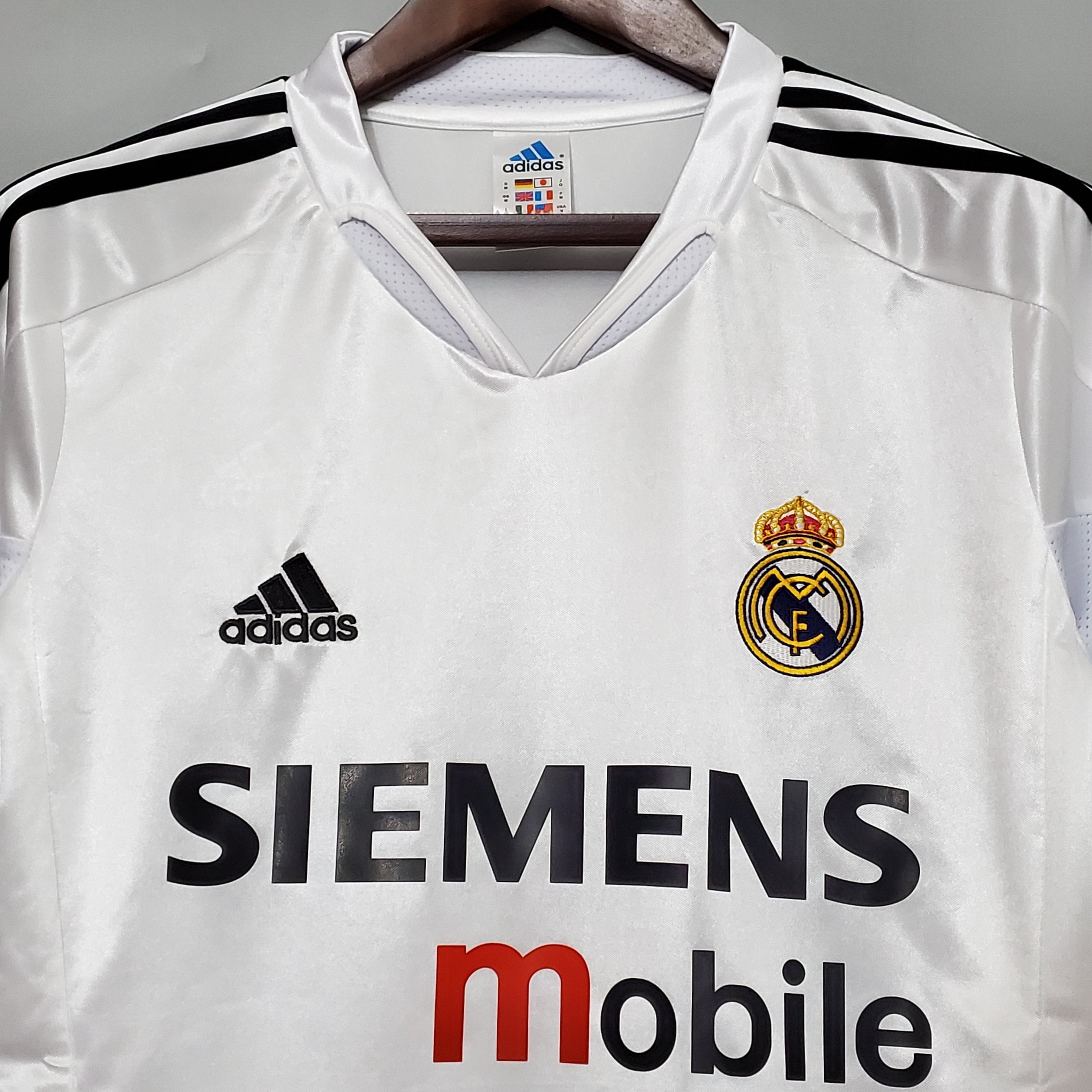 2004-2005 Real Madrid Home Retro Shirt