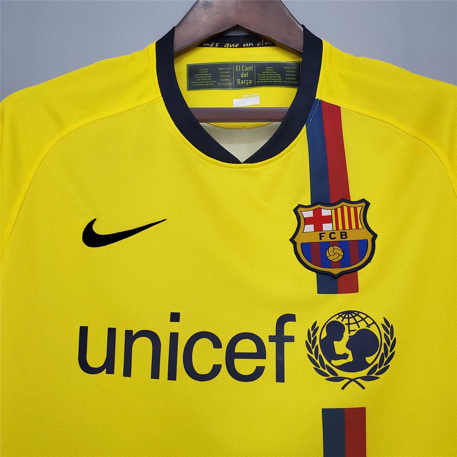 Maglia Retro Trasferta Barcellona 2008-2009