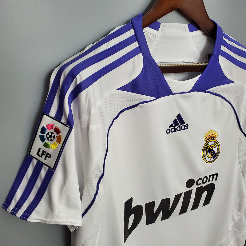 2007-2008 Real Madrid Home Retro Shirt