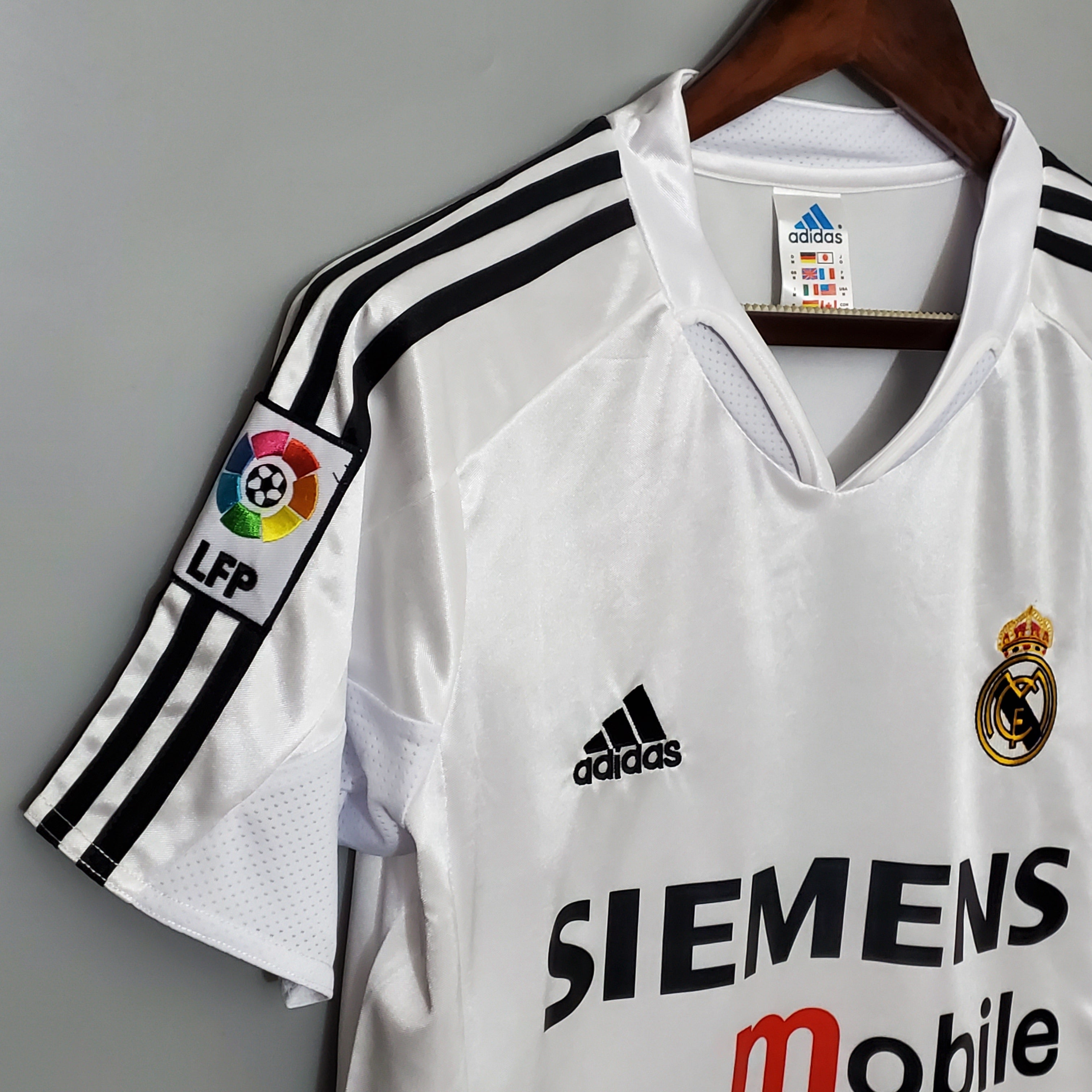 2004-2005 Real Madrid Home Retro Shirt